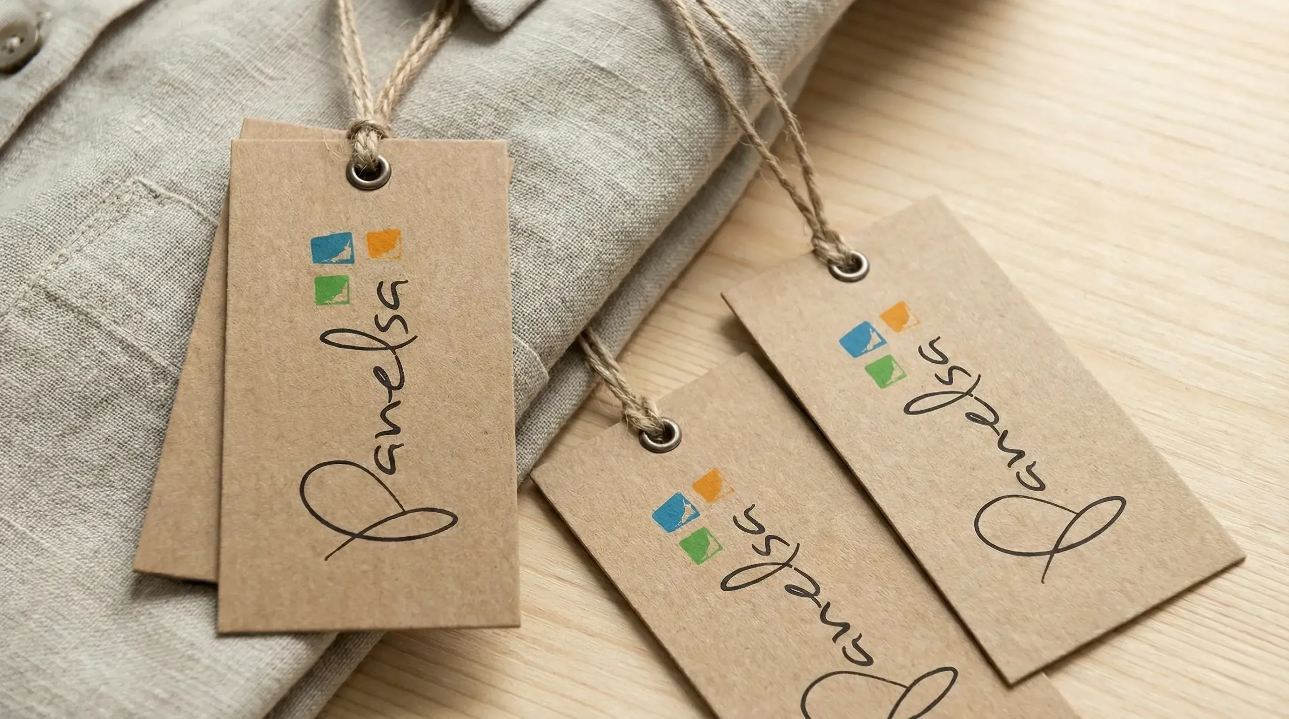 Etiquetas colgantes-Packaging-panelsa-publicidad