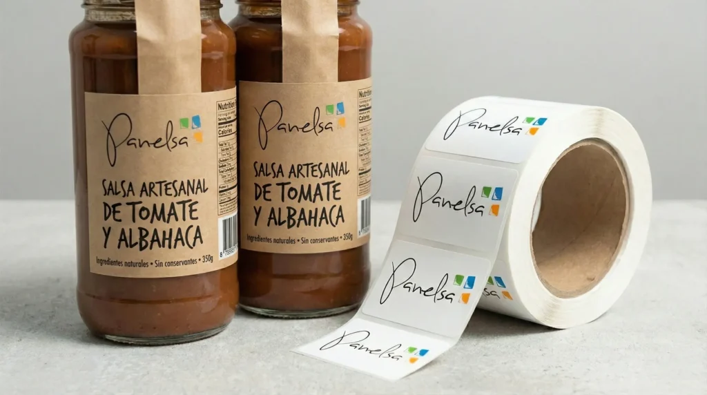 Etiquetas y pegatinas-Packaging-panelsa-publicidad